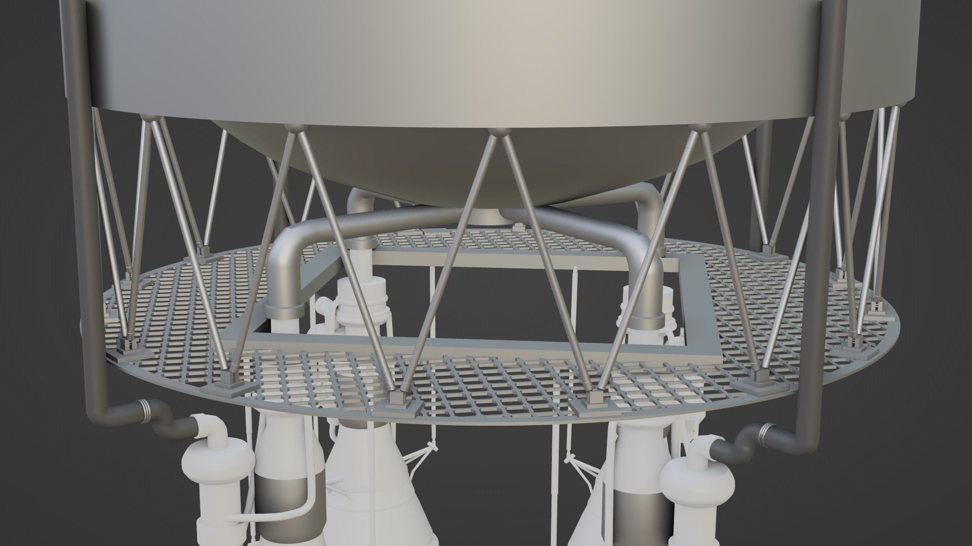 EUS - SLS second stage 3D model_14