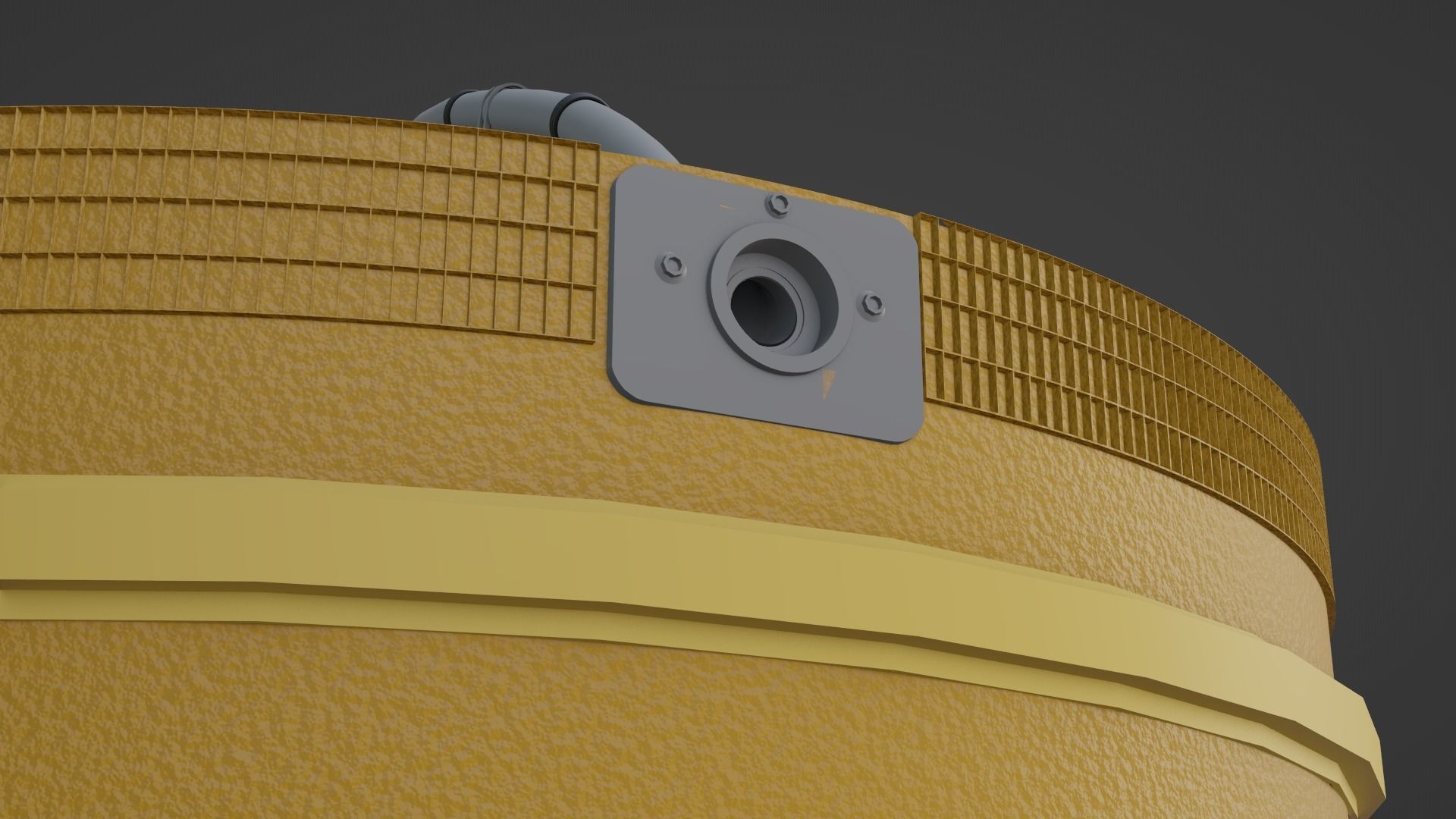 EUS - SLS second stage 3D model_7