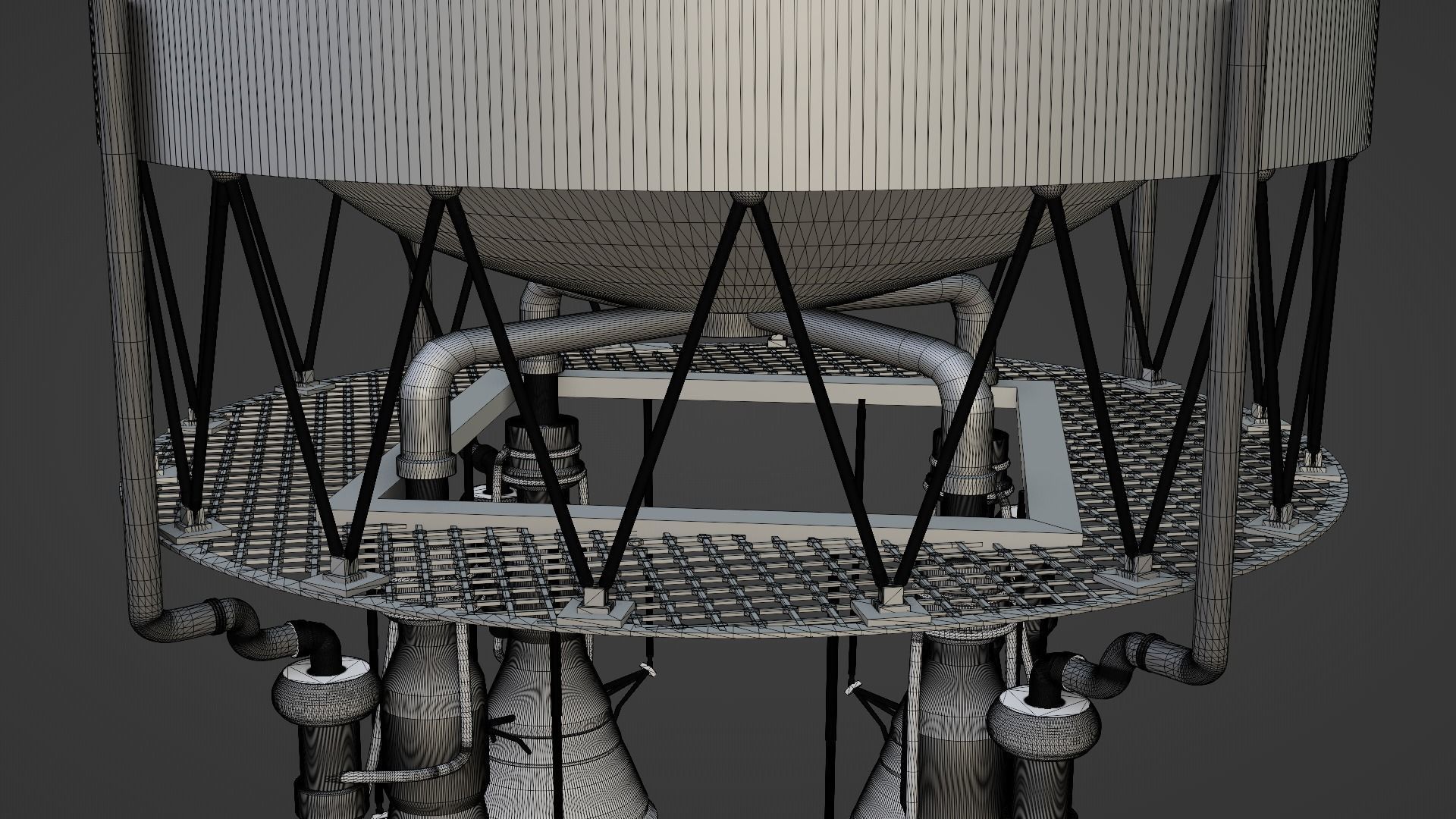 EUS - SLS second stage 3D model_36