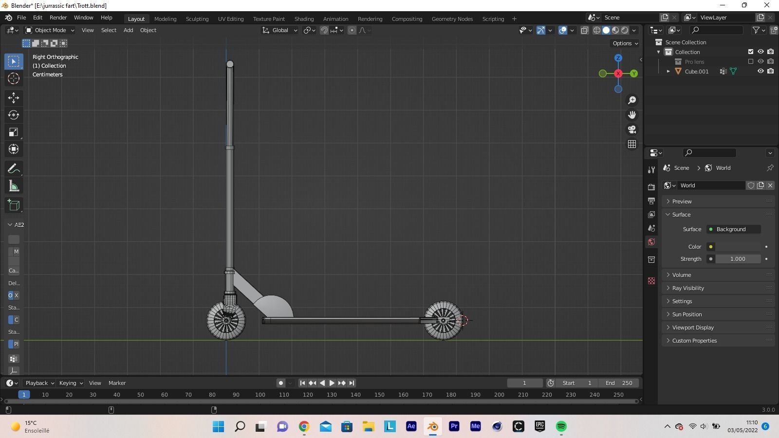 Spider-Man scooter Free low-poly 3D model_5