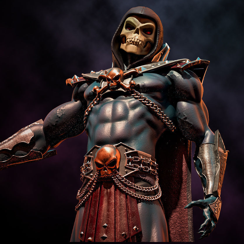 Fanart Skeletor - Masters of the Universe - Statue 3D model 3D ...