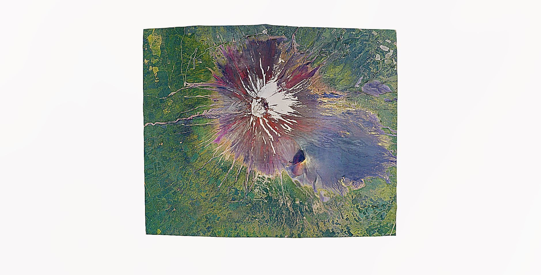 Mount Fuji Low-poly 3D model_6