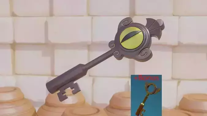 Owl house key to the portal  3D print model 3D print model
