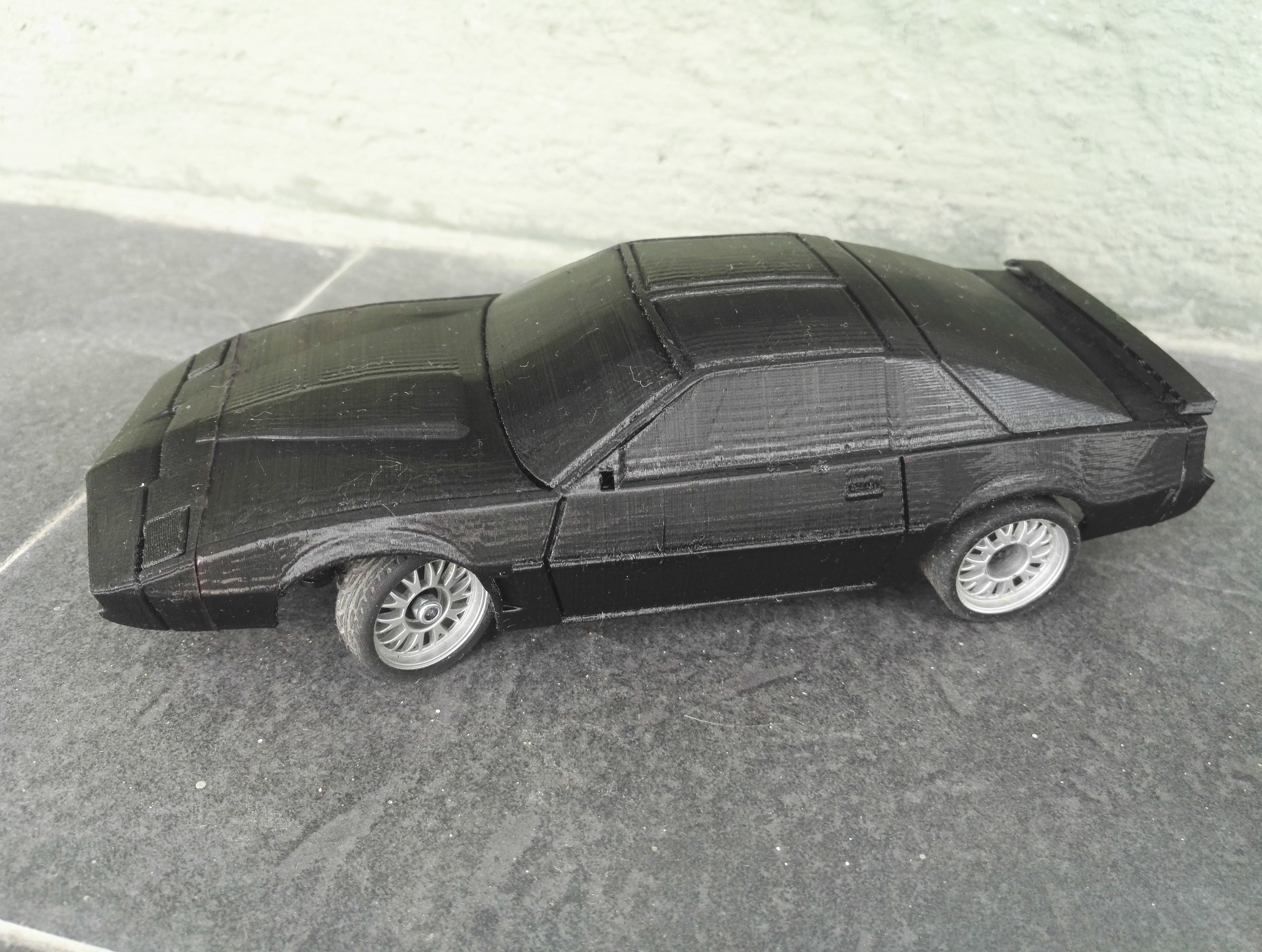 PONTIAC FIREBIRD KITT 1982 Mini-z compatible 3D print model_11