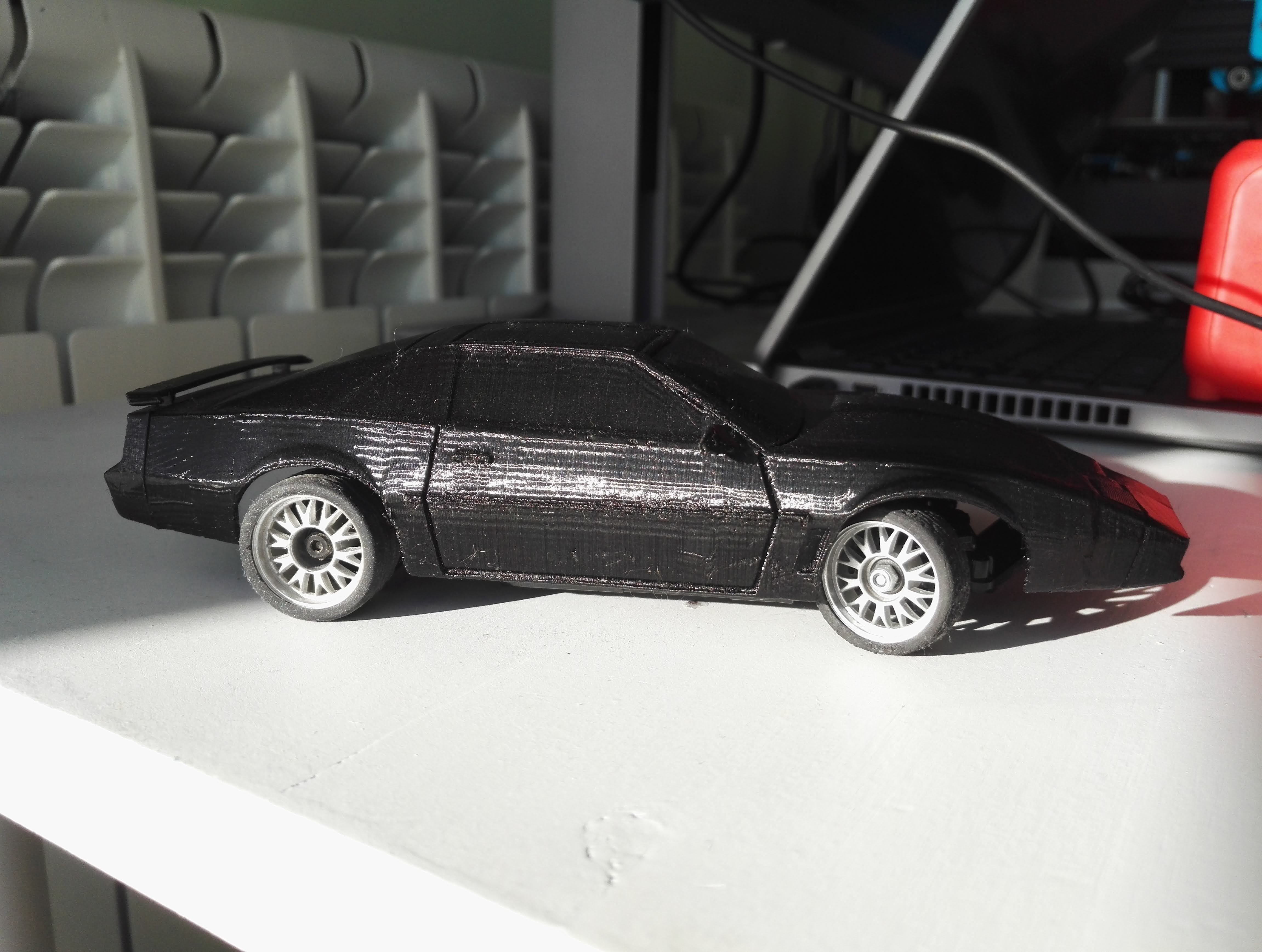 PONTIAC FIREBIRD KITT 1982 Mini-z compatible 3D print model_7