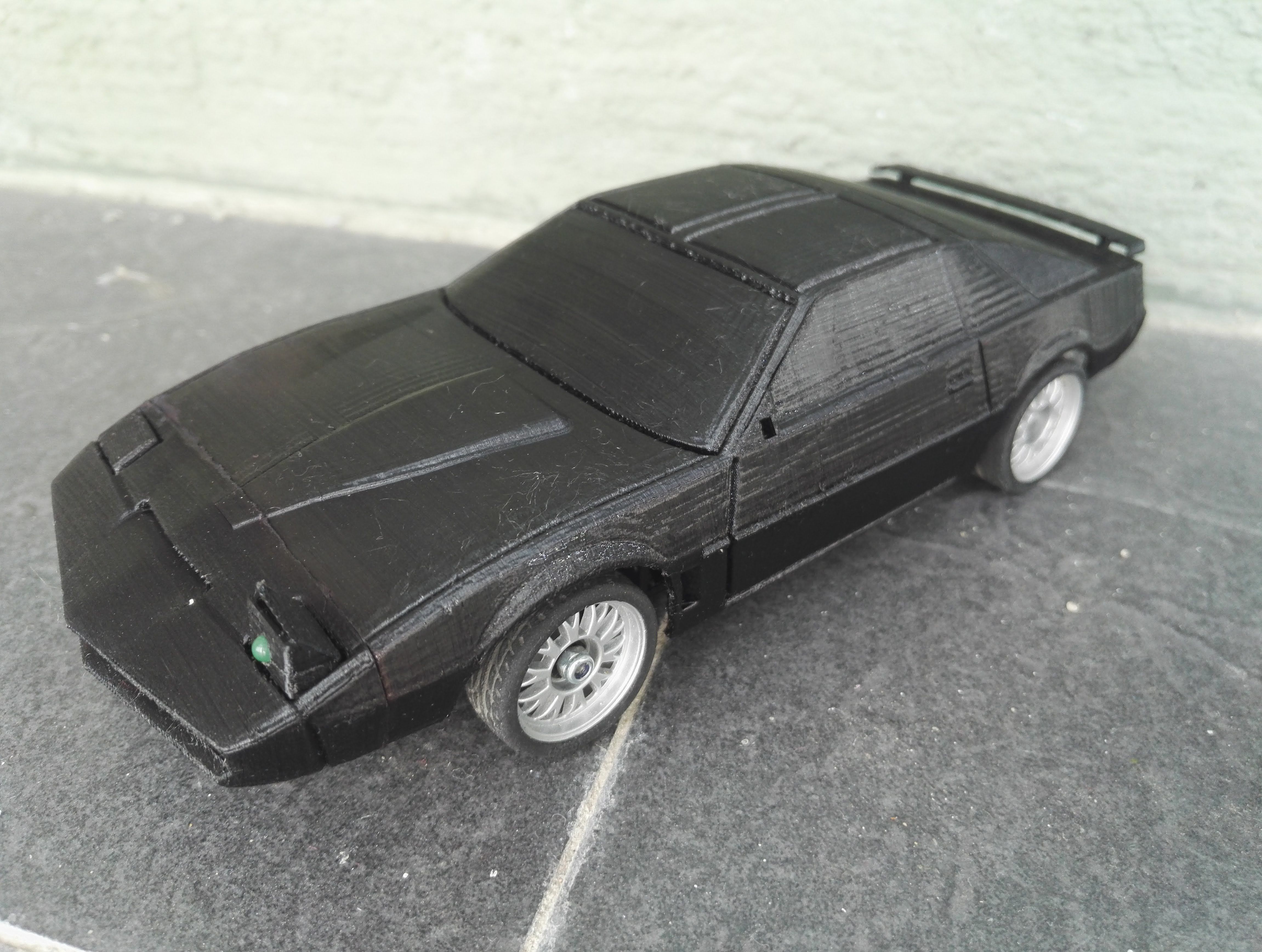 PONTIAC FIREBIRD KITT 1982 Mini-z compatible 3D print model_9