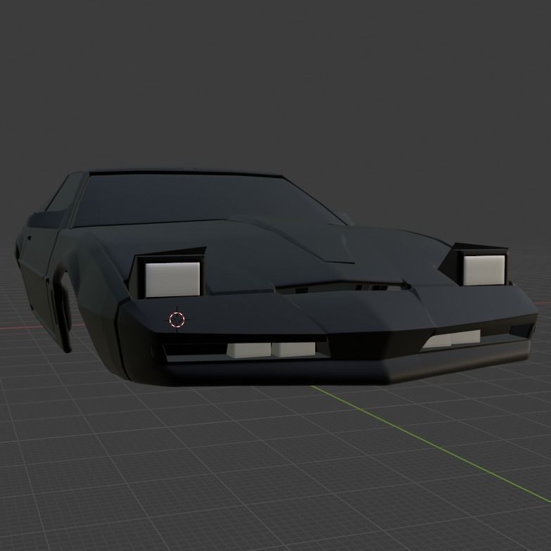 PONTIAC FIREBIRD KITT 1982 Mini-z compatible 3D print model_6