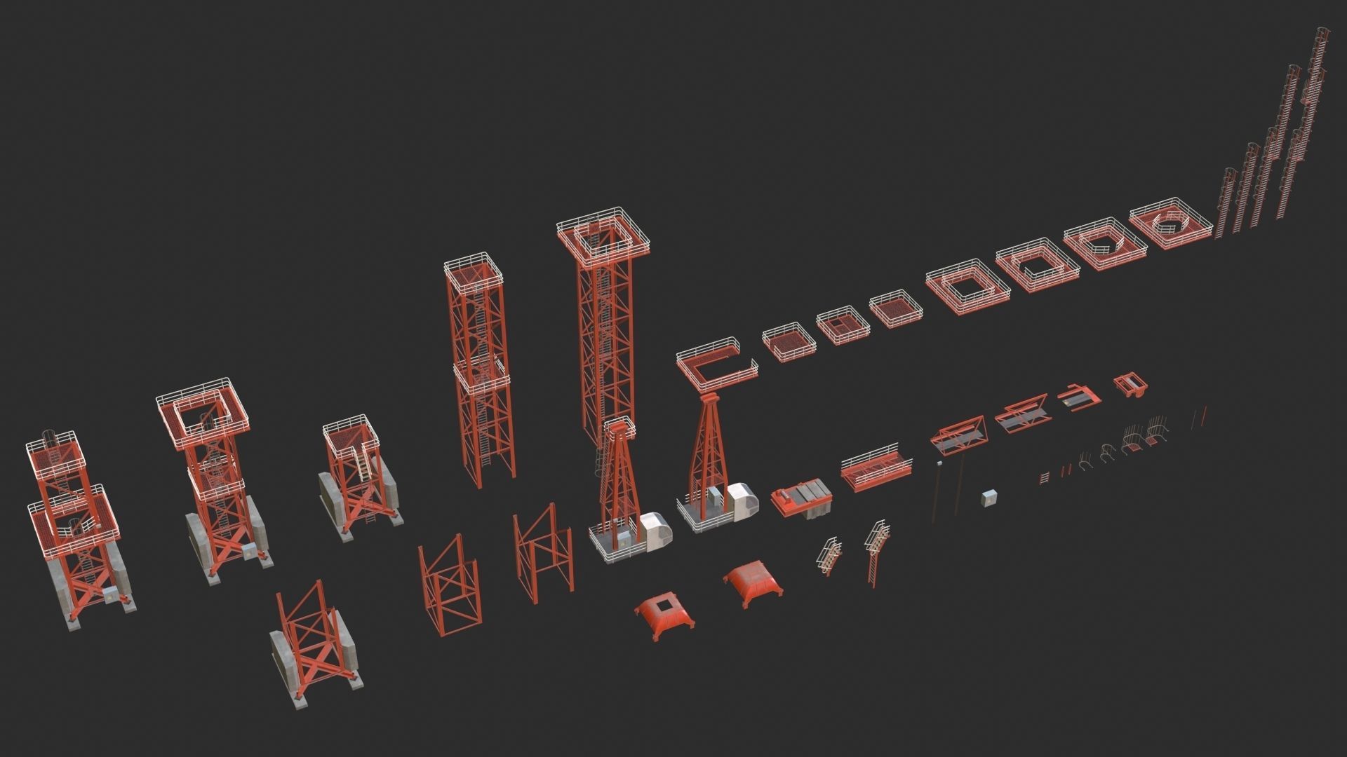 Tower Crane Modular Collection _11
