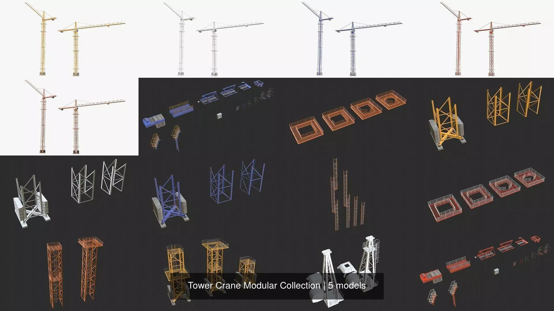 Tower Crane Modular Collection _0