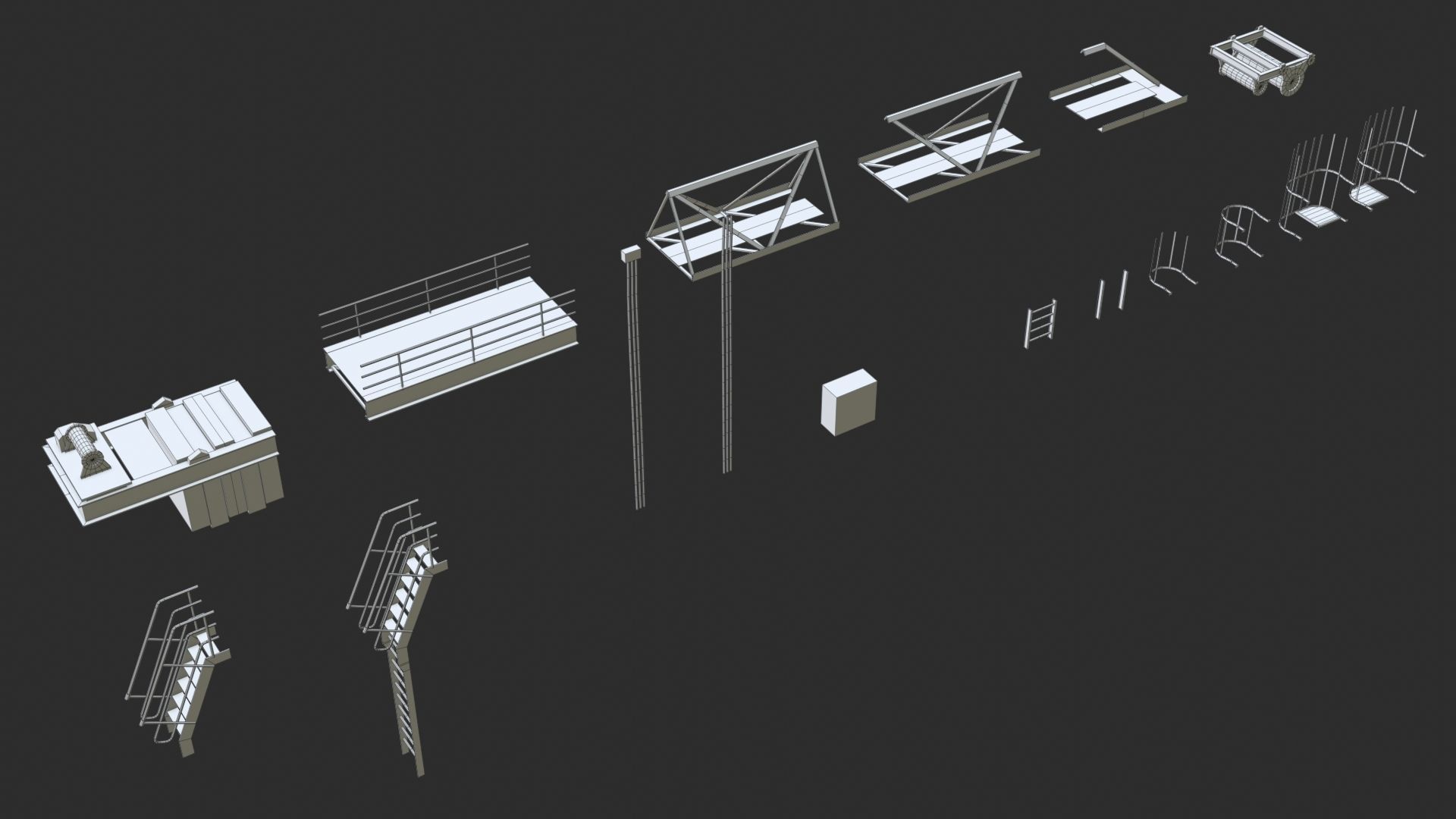 Tower Crane Modular Collection _26