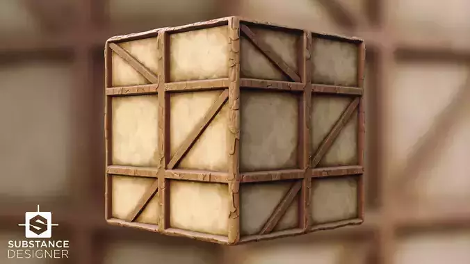 Stylized Medieval Wall PBR