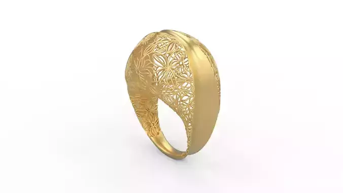 Ultra Vision Oval Magnificent Women Ring - Eu 58