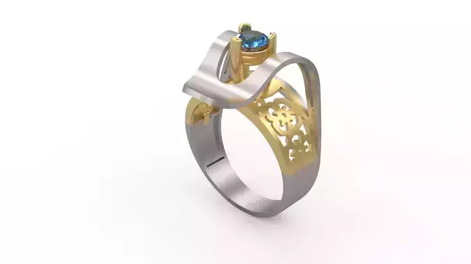 Ultra Vision Diamond Solitaire Women Wedding Ring - Eu 58