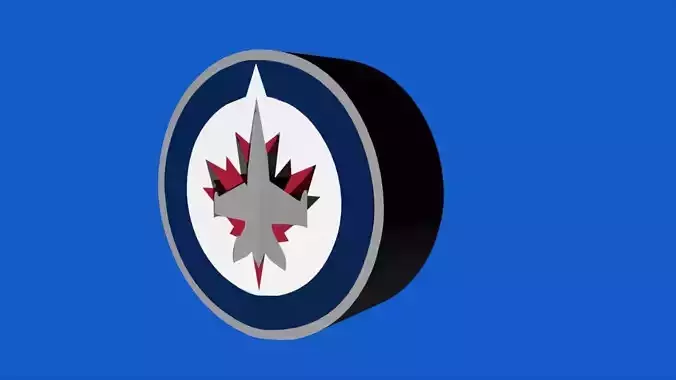 Winnipeg Jets Team Logo 3D model