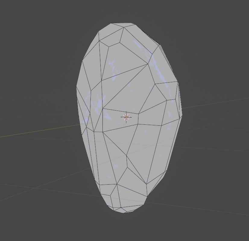 Elder Futhark 24 Runestones Pack Low-poly 3D model_10