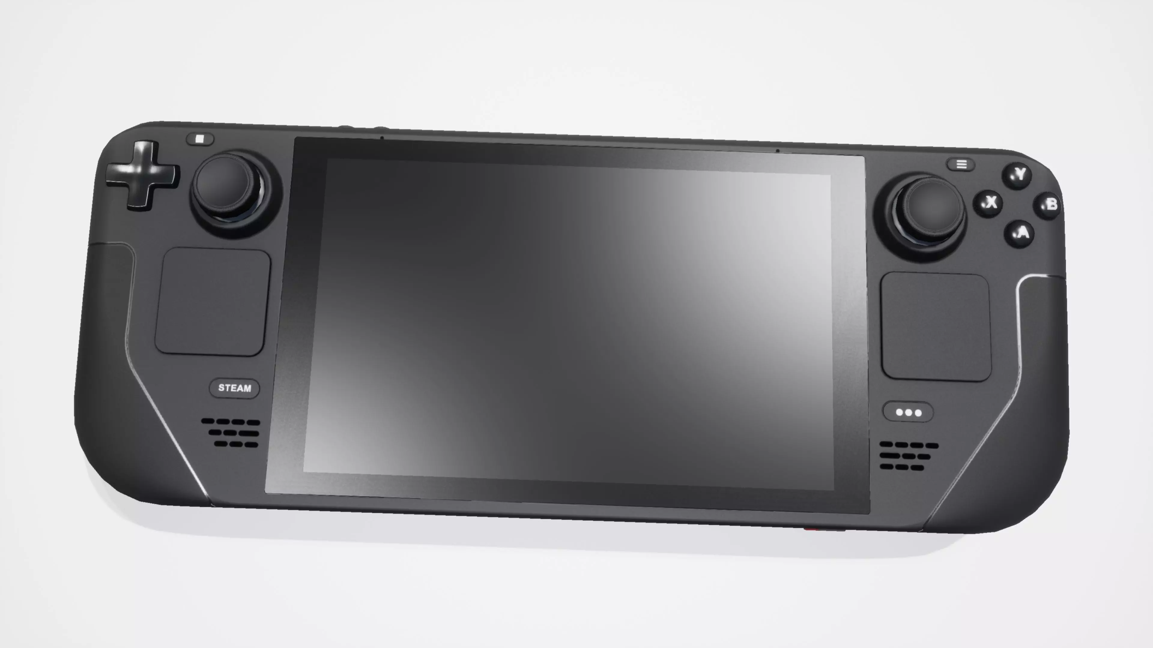 Steam Deck Low-poly 3D model_0