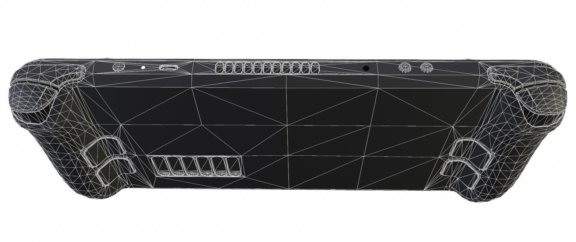 Steam Deck Low-poly 3D model_9