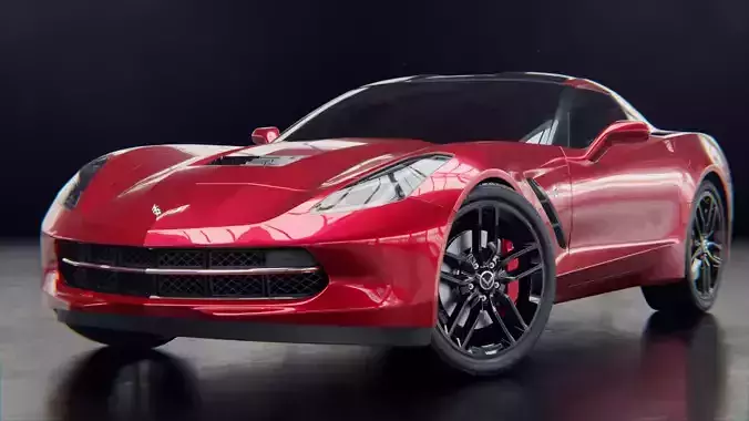 2014 Chevrolet Corvette Stingray Z51 3D model