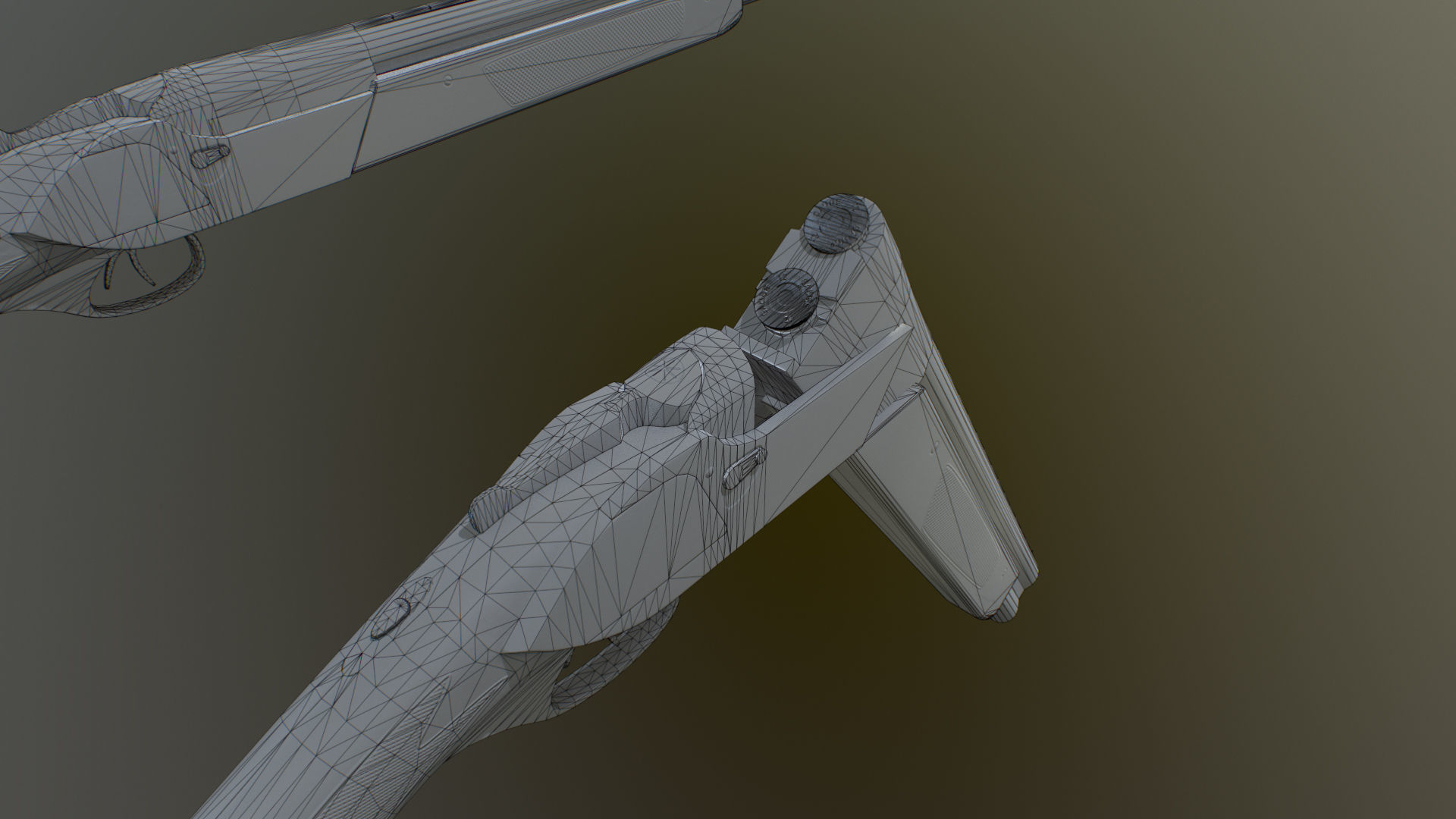 Modular TOZ-34 Low-poly 3D model_5