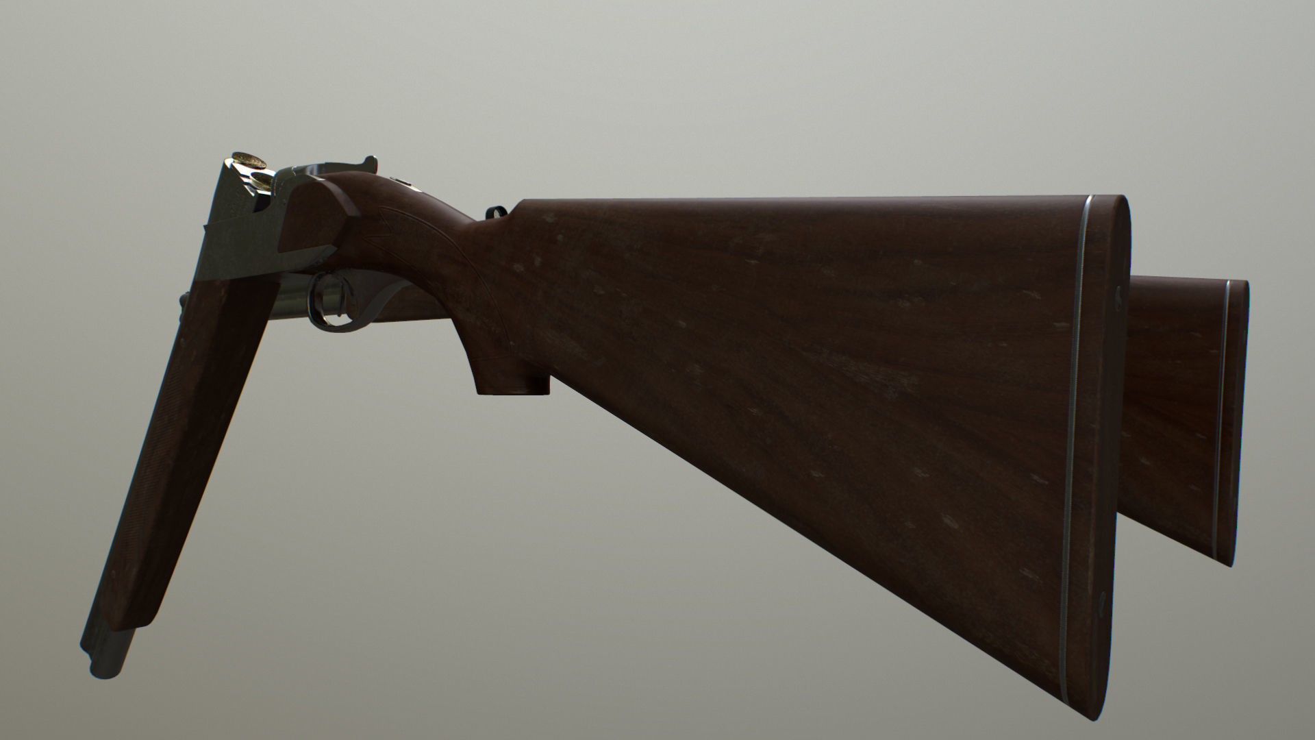 Modular TOZ-34 Low-poly 3D model_10