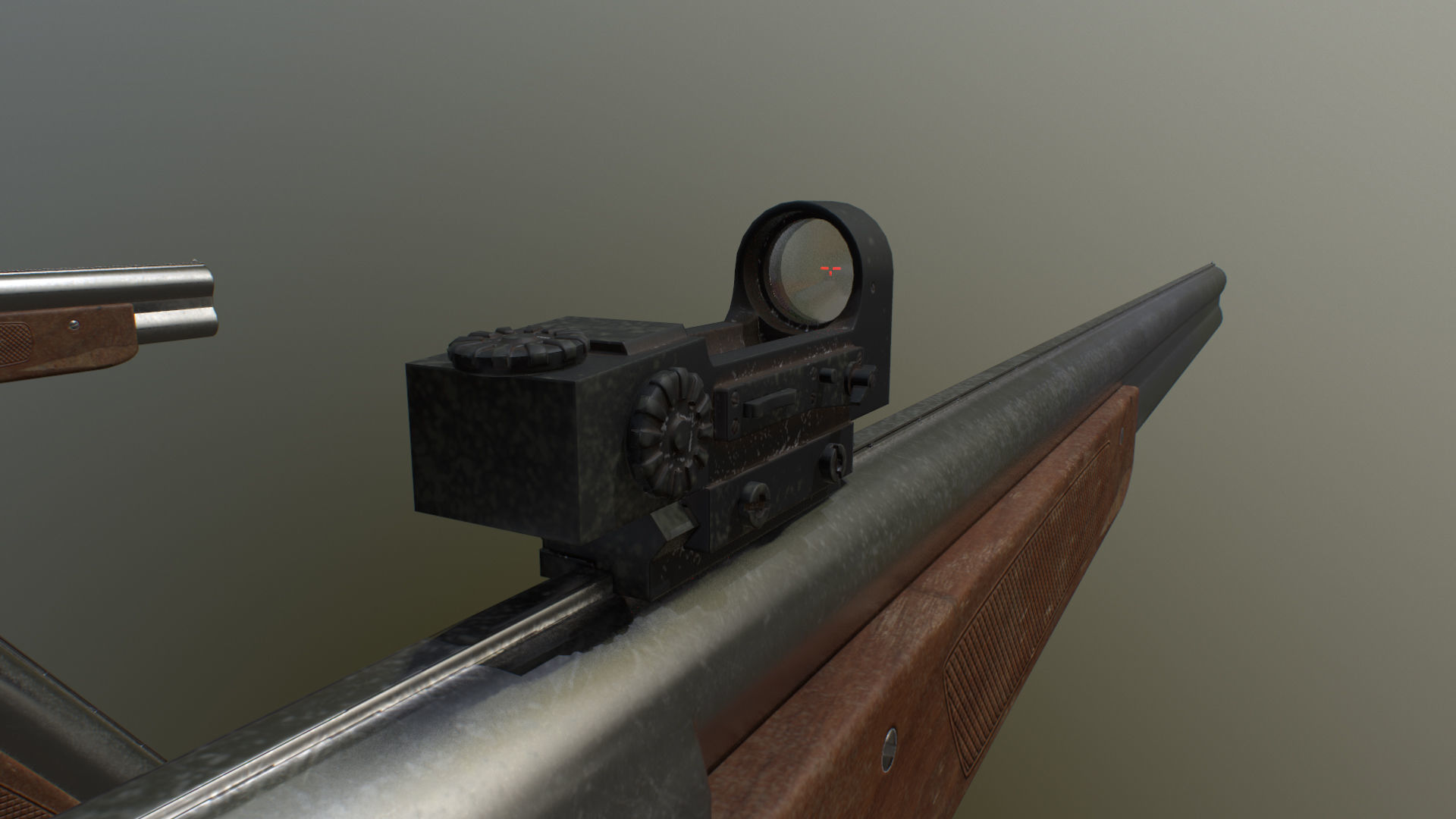 Modular TOZ-34 Low-poly 3D model_8