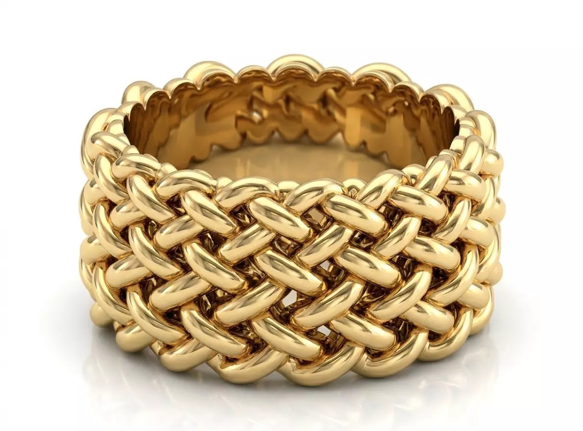 Beautiful ring 3D print model