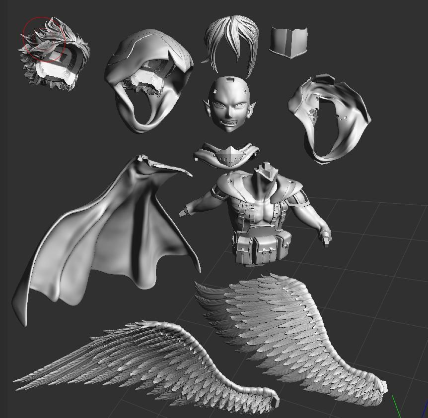 Tamaki Amajiki - My Hero Academia 3D print model_11