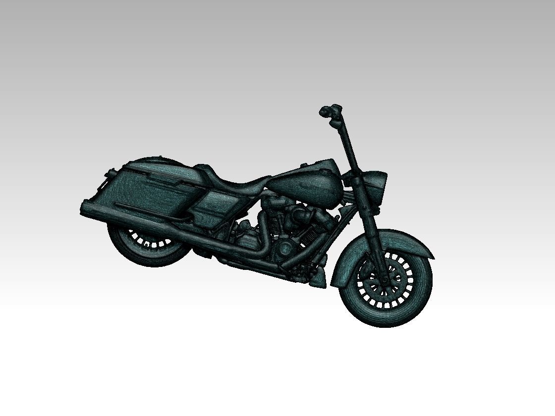 classic motorcycle relief 3 3D print model_4