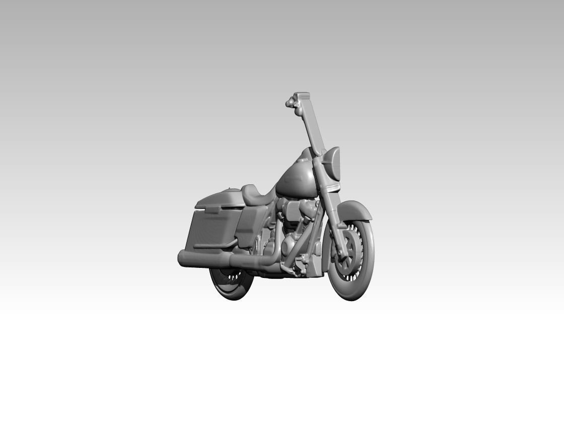 classic motorcycle relief 3 3D print model_1