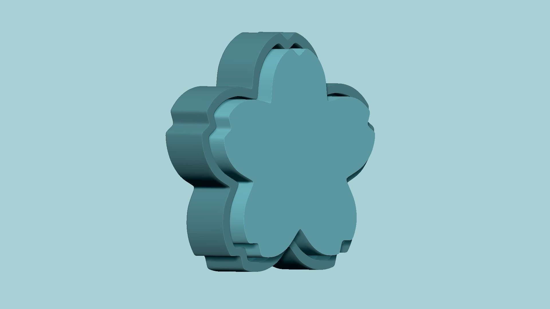 Cherry Blossom Flower - Molding Arrangement EVA Foam Craft 3D print model_10