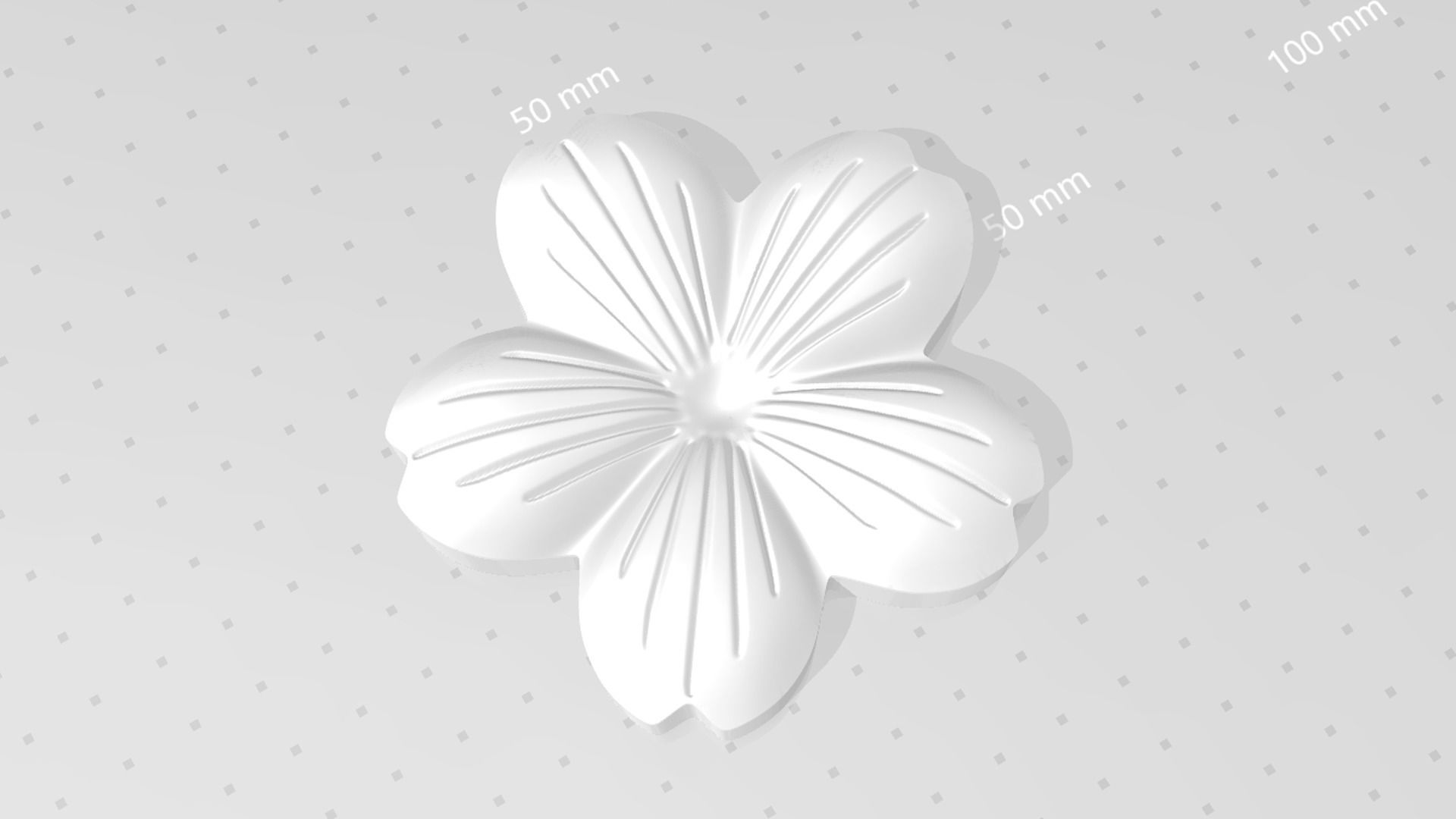 Cherry Blossom Flower - Molding Arrangement EVA Foam Craft 3D print model_13