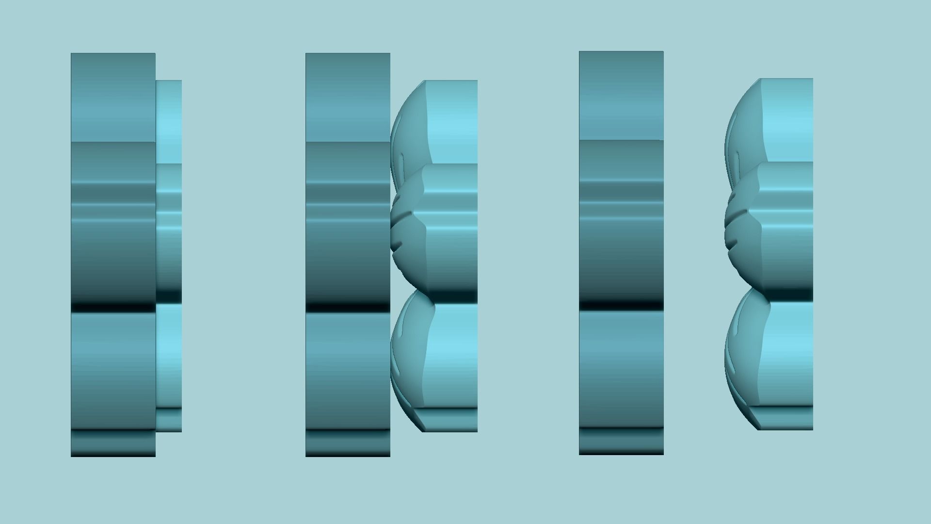 Cherry Blossom Flower - Molding Arrangement EVA Foam Craft 3D print model_11