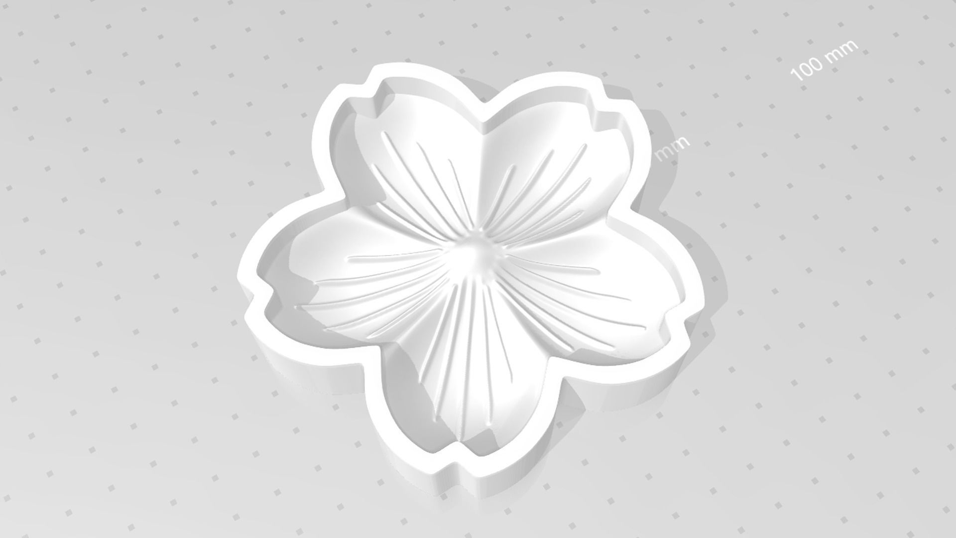 Cherry Blossom Flower - Molding Arrangement EVA Foam Craft 3D print model_16