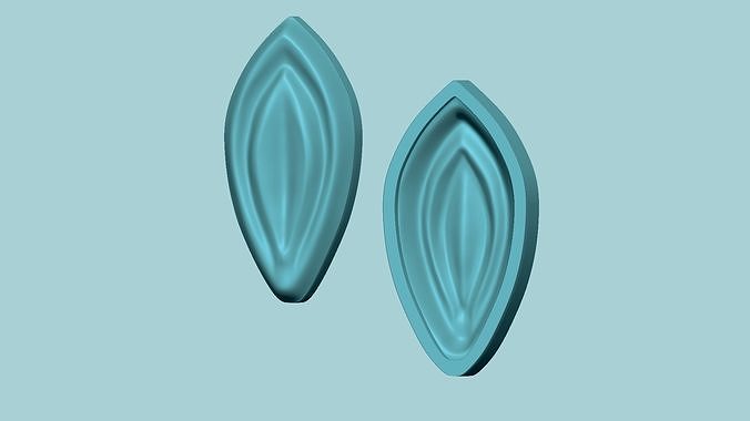 Lily Petal - Molding Arrangement EVA Foam Craft 3D print model