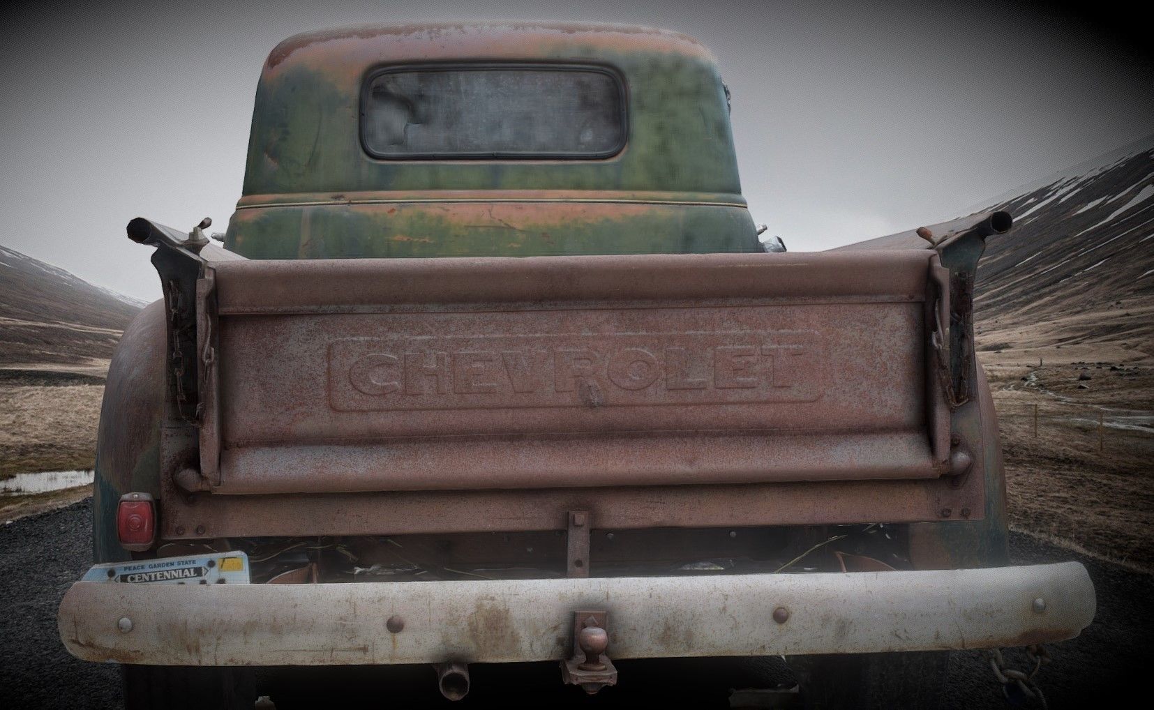 Rusted 1957 Chevrolet Truck 3D scan Low-poly 3D model_3