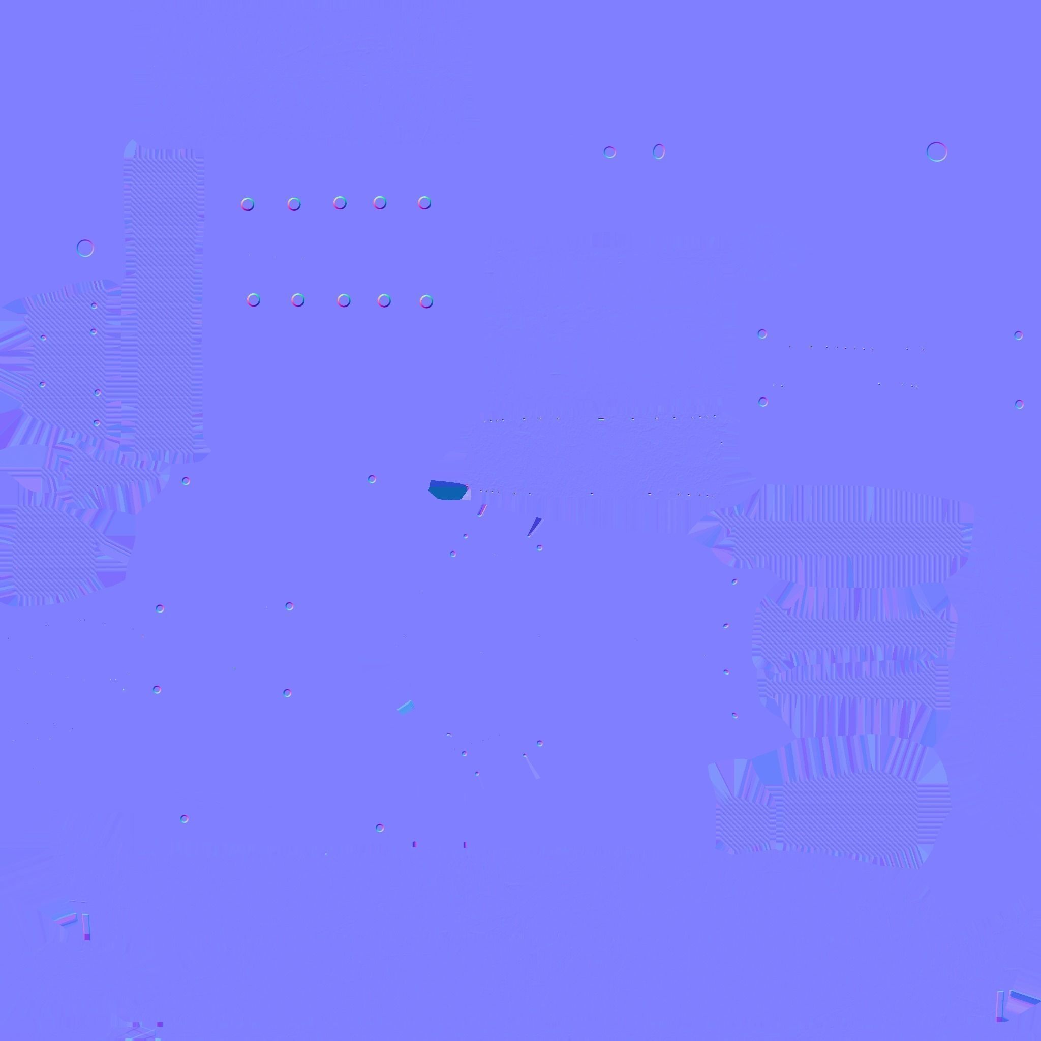 Sniper Gunblade 07 Black Camouflage - Character SciFi Design Low-poly 3D model_20