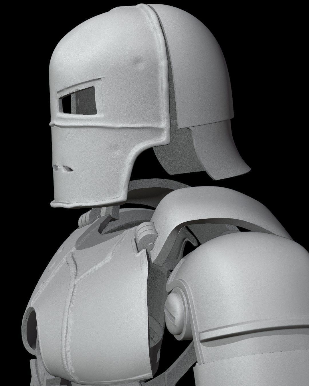 Iron Man Mark 1 Full Armor 3D print model_7