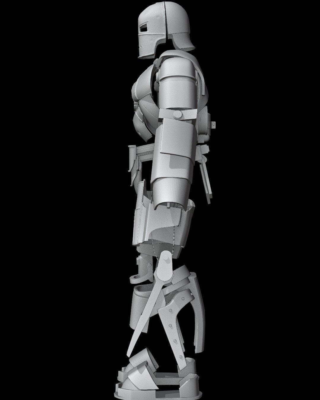 Iron Man Mark 1 Full Armor 3D print model_3