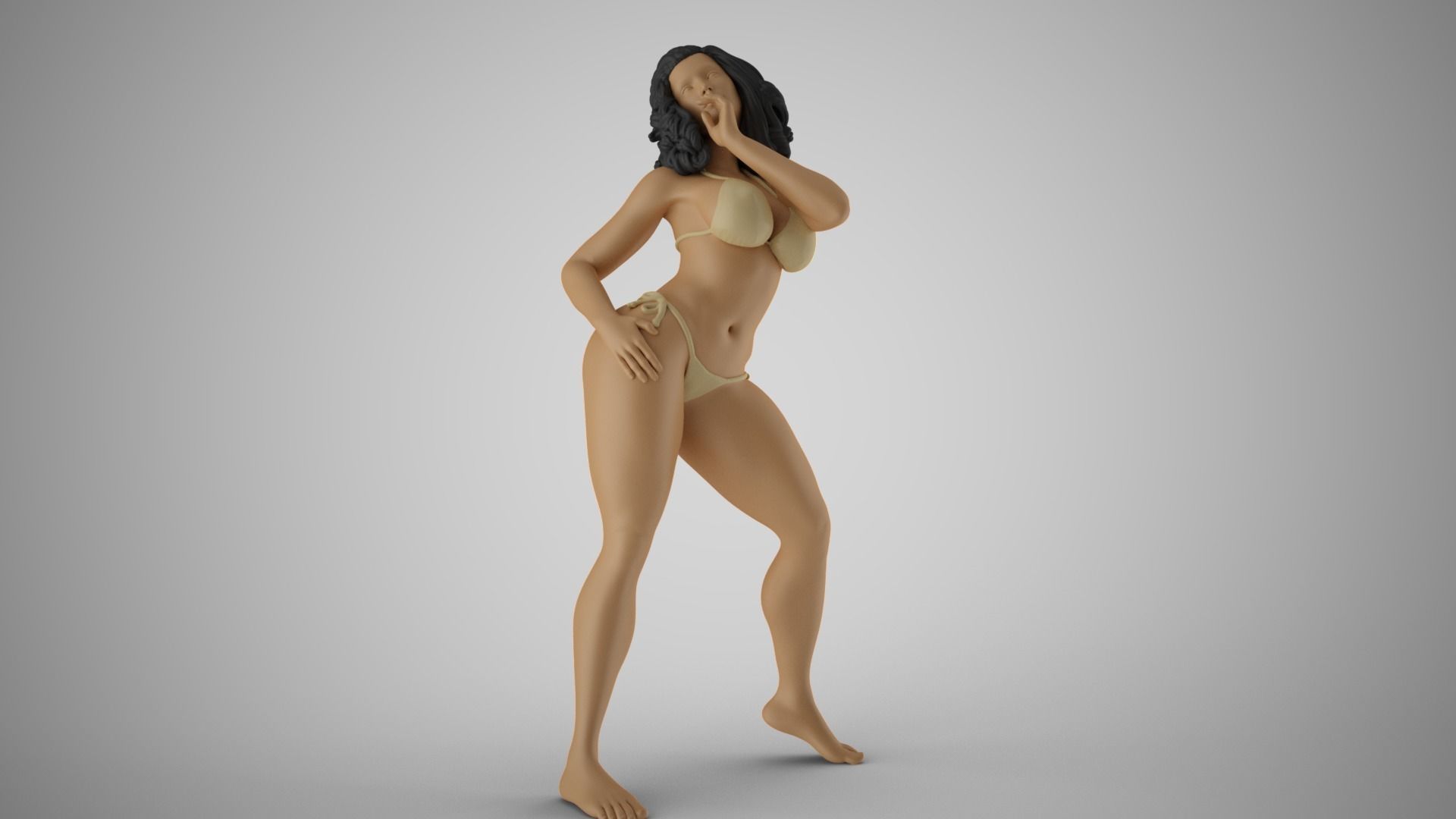 Silent Flirting 3D print model_4