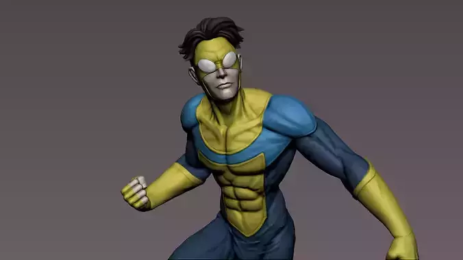 Invincible Fan Art 3D print model