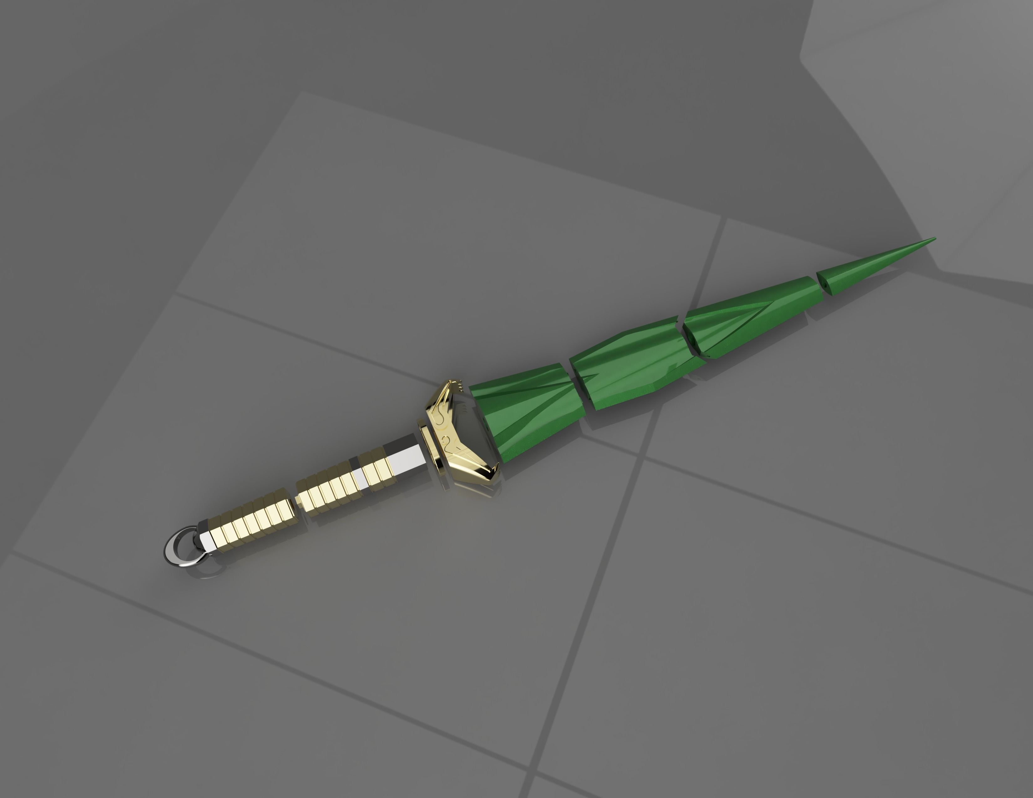 Ragnarok - Valkyrie Short Sword 3D print model_6