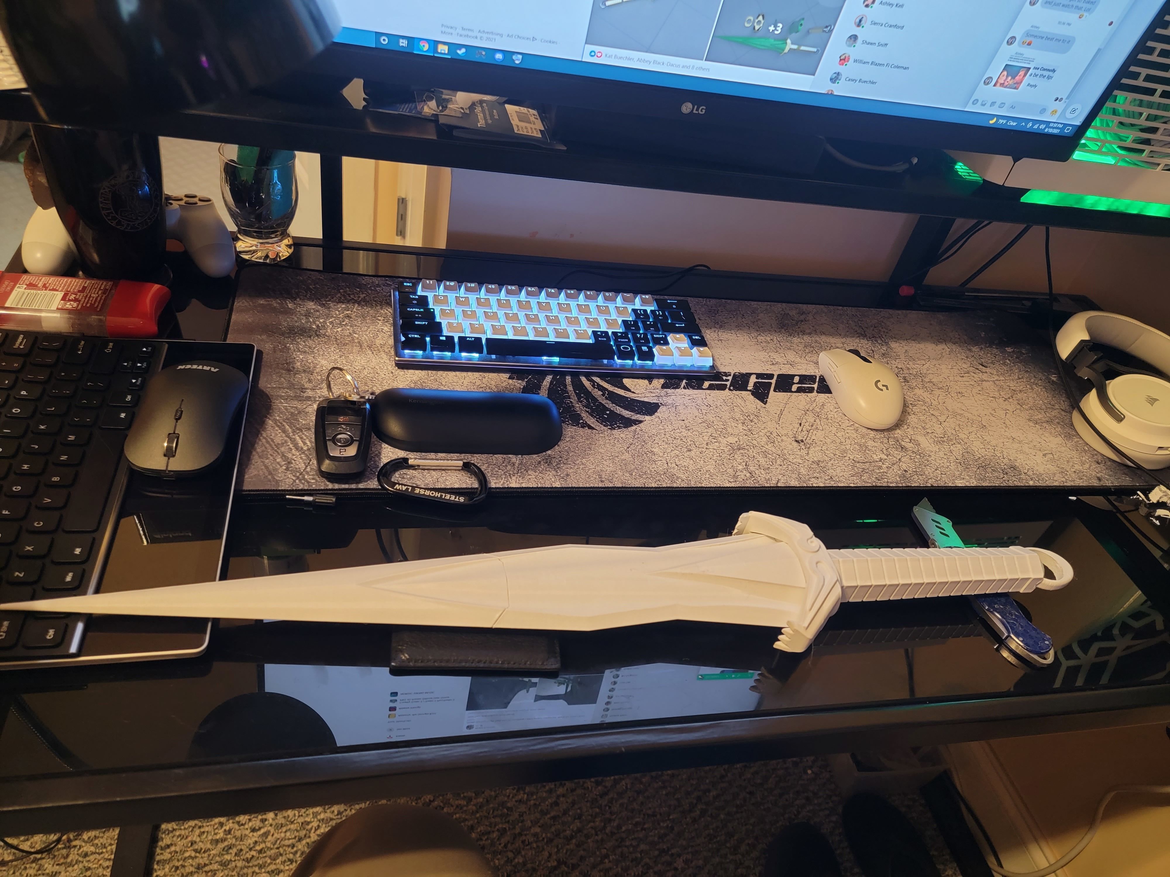 Ragnarok - Valkyrie Short Sword 3D print model_19