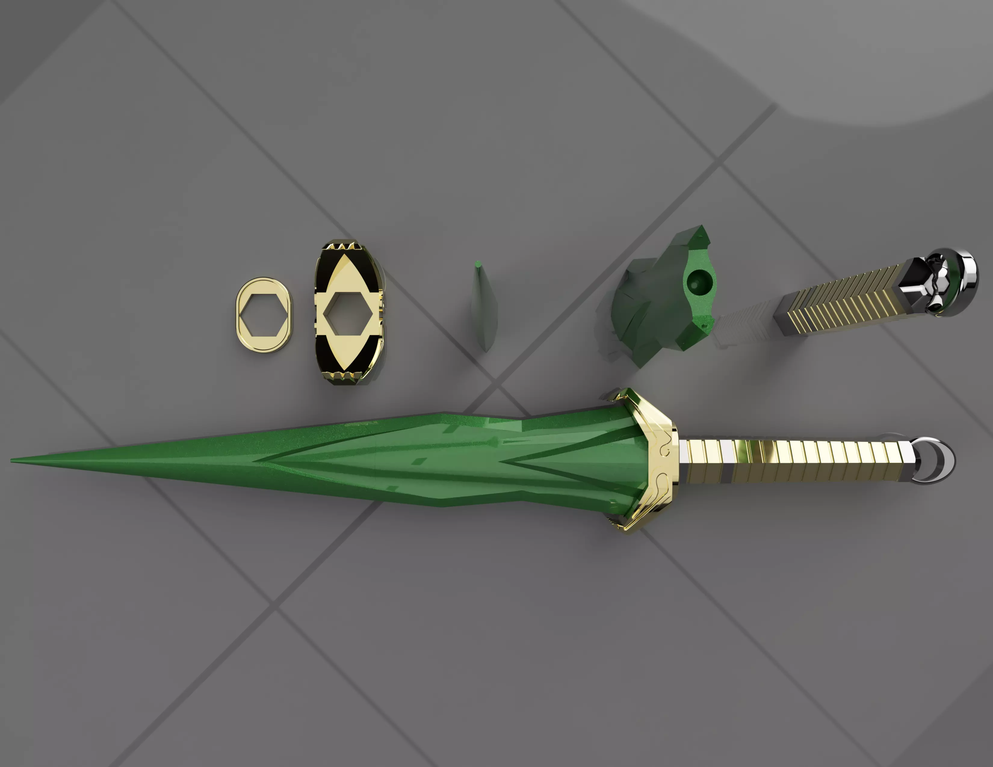 Ragnarok - Valkyrie Short Sword 3D print model_0
