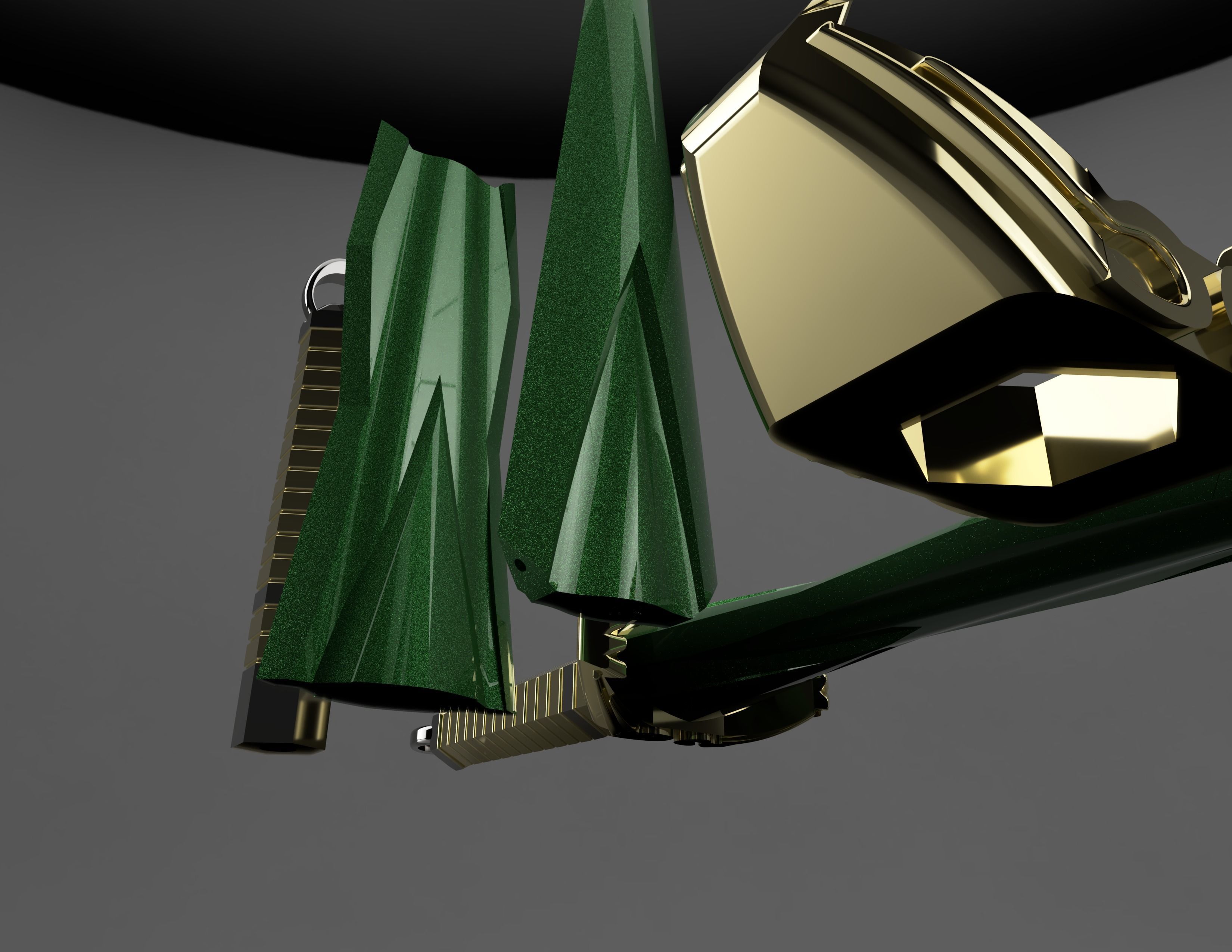 Ragnarok - Valkyrie Short Sword 3D print model_4