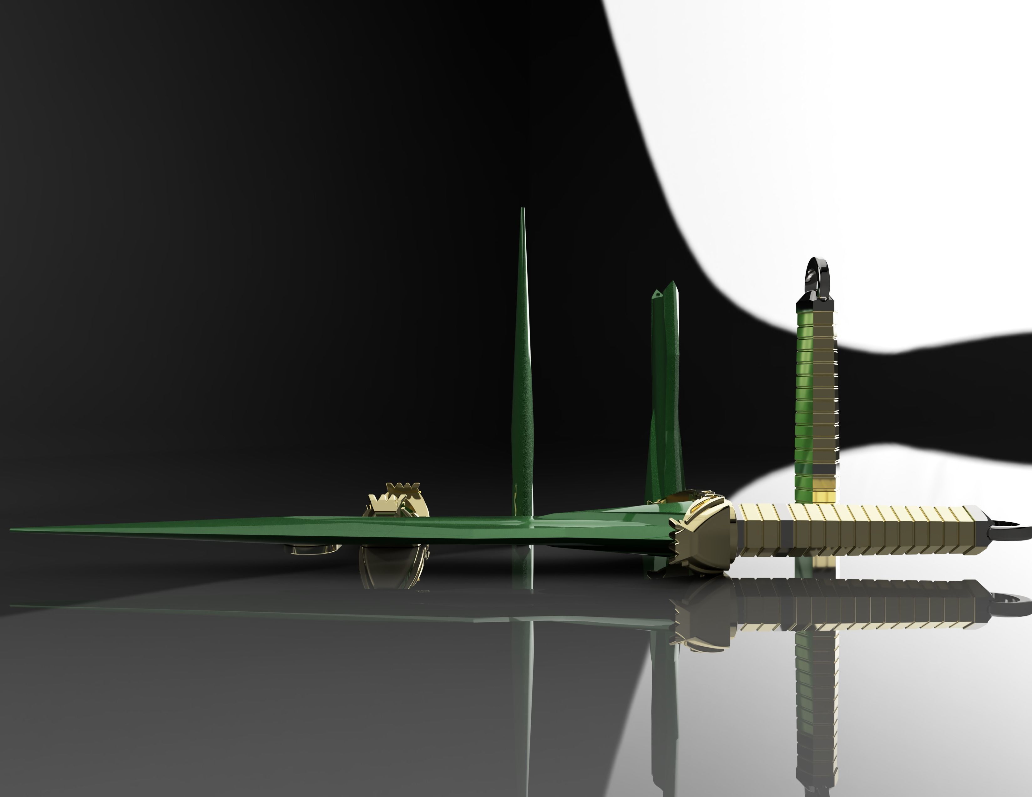 Ragnarok - Valkyrie Short Sword 3D print model_5