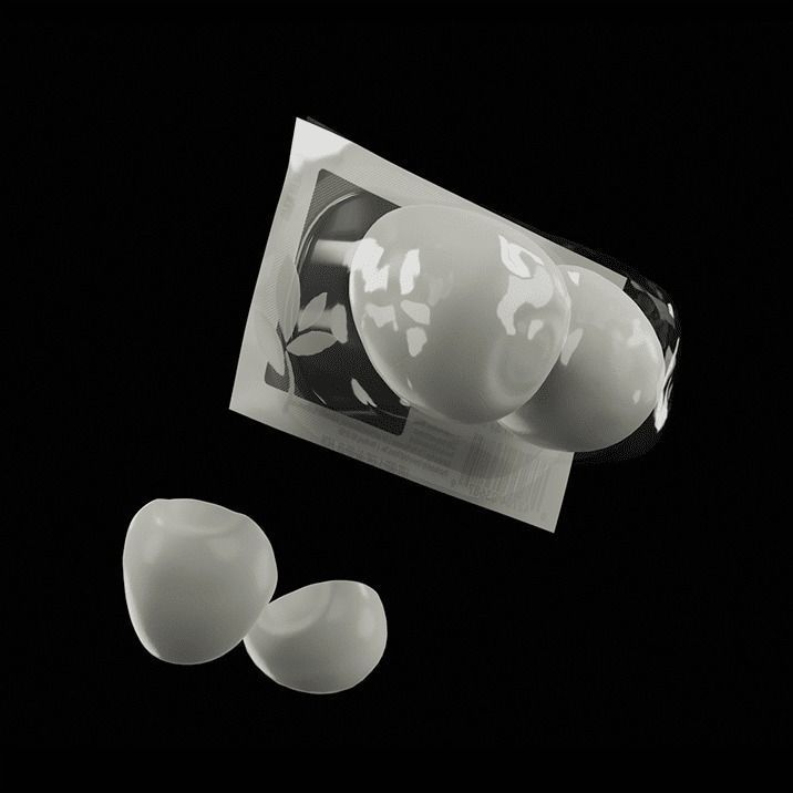 Package of Eggs 3D model_3