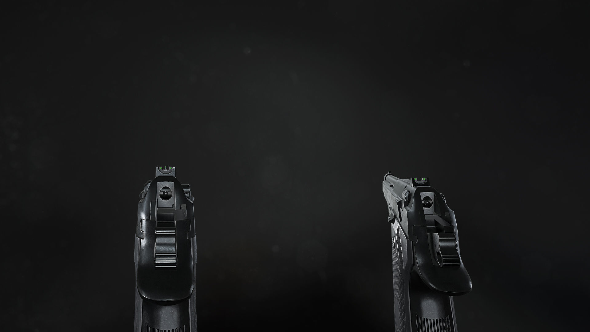 Berreta 92 Low-poly 3D model_6