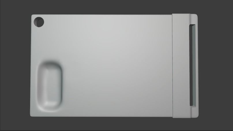 Wooden chopping boards 3D model with PBR 3D model_9