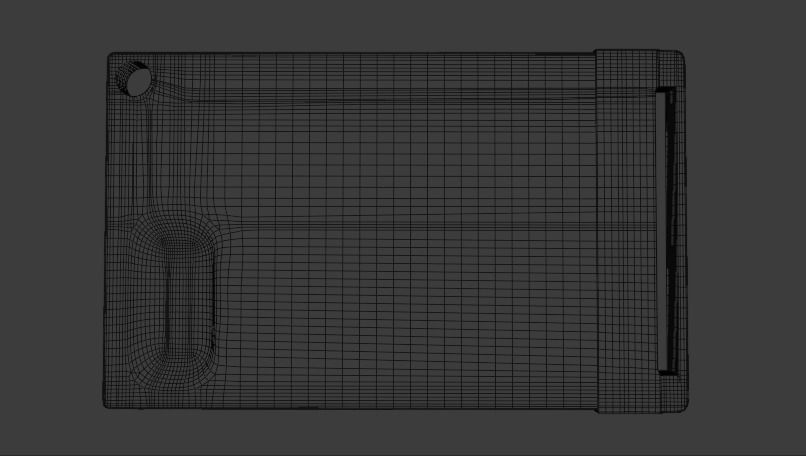 Wooden chopping boards 3D model with PBR 3D model_10