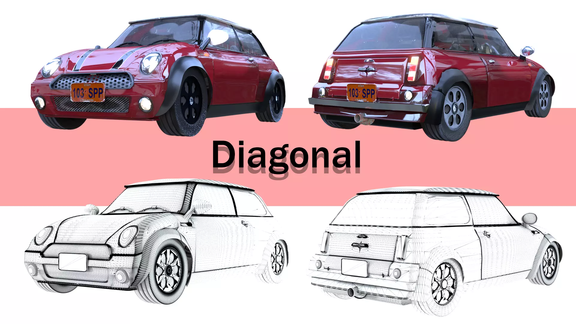 Vehicle Mini  PBR 3D model_0